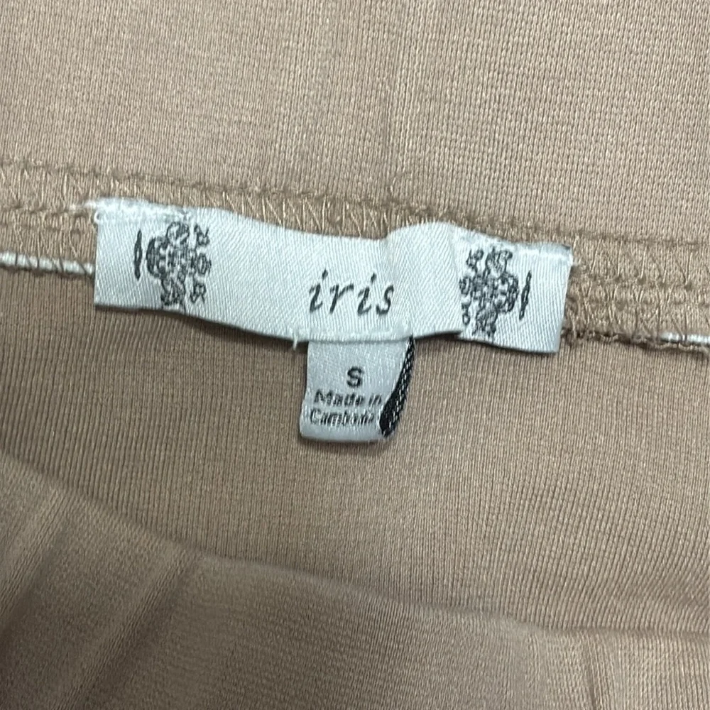 Iris Khaki Pencil Straight Skirt Size Small